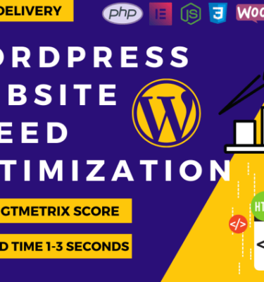 Wordpress website speed optimization and Increase Website Page Speed